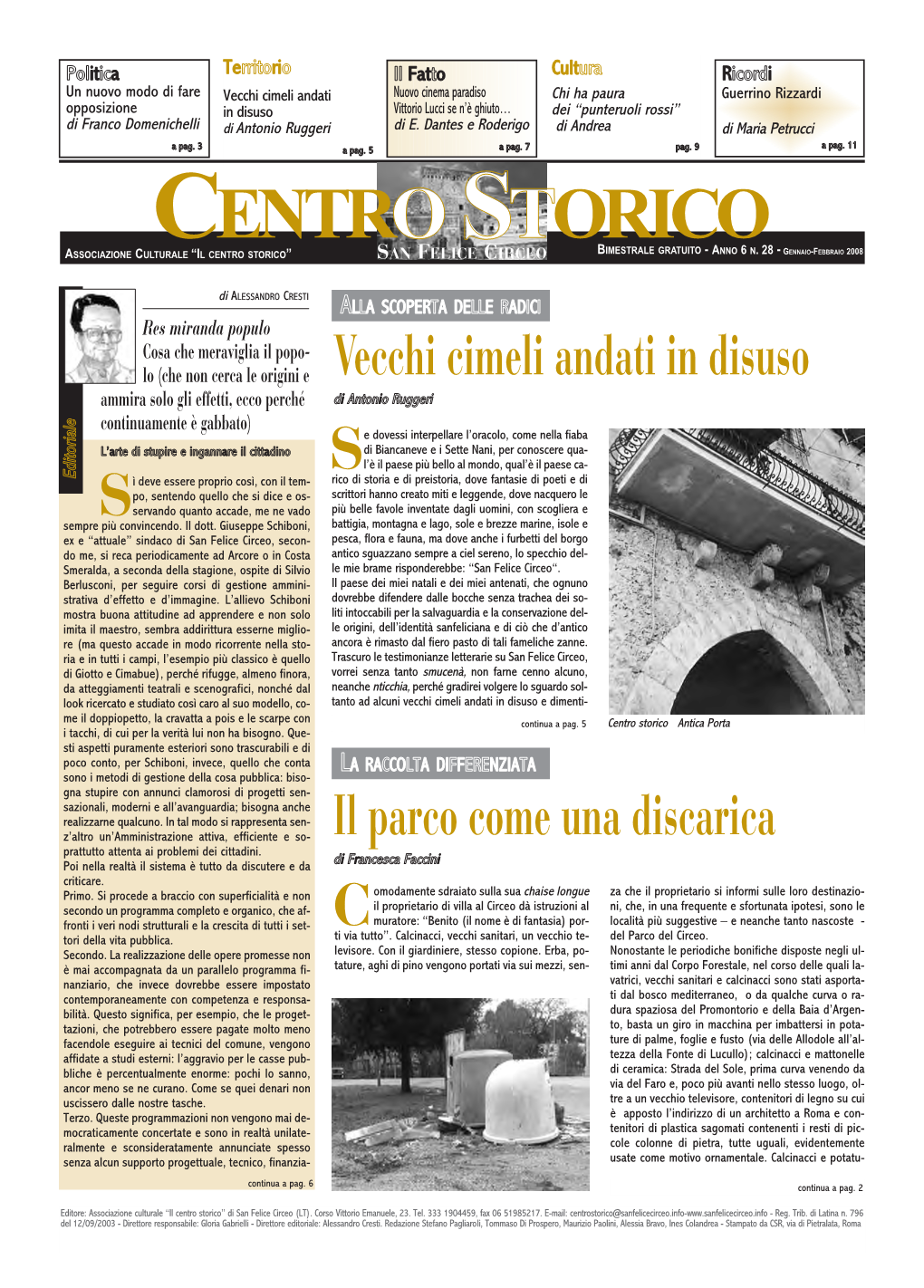 Centro Storico” San Felice Circeo
