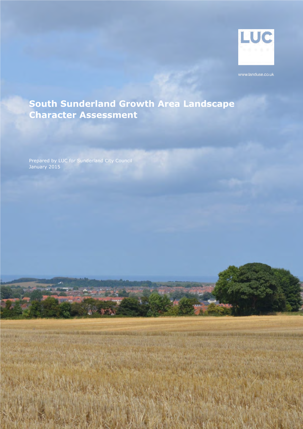 South Sunderland Growth Area Landscape Character Assessment