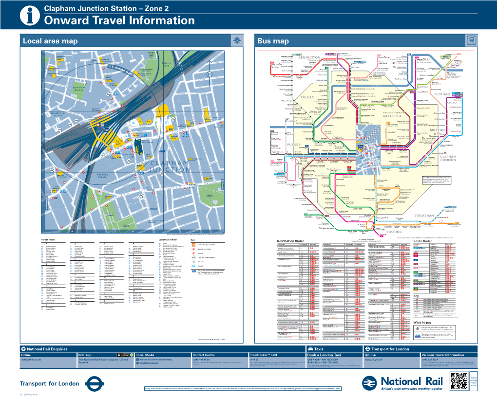 Buses from Clapham Junction