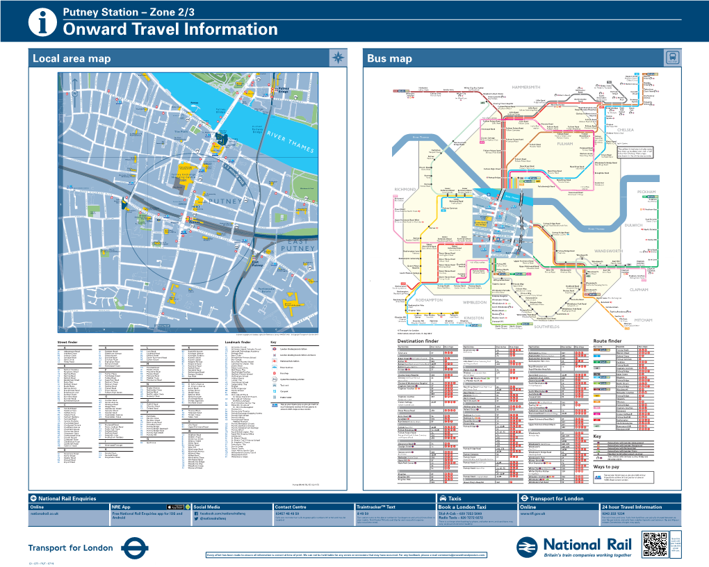 Buses from Putney