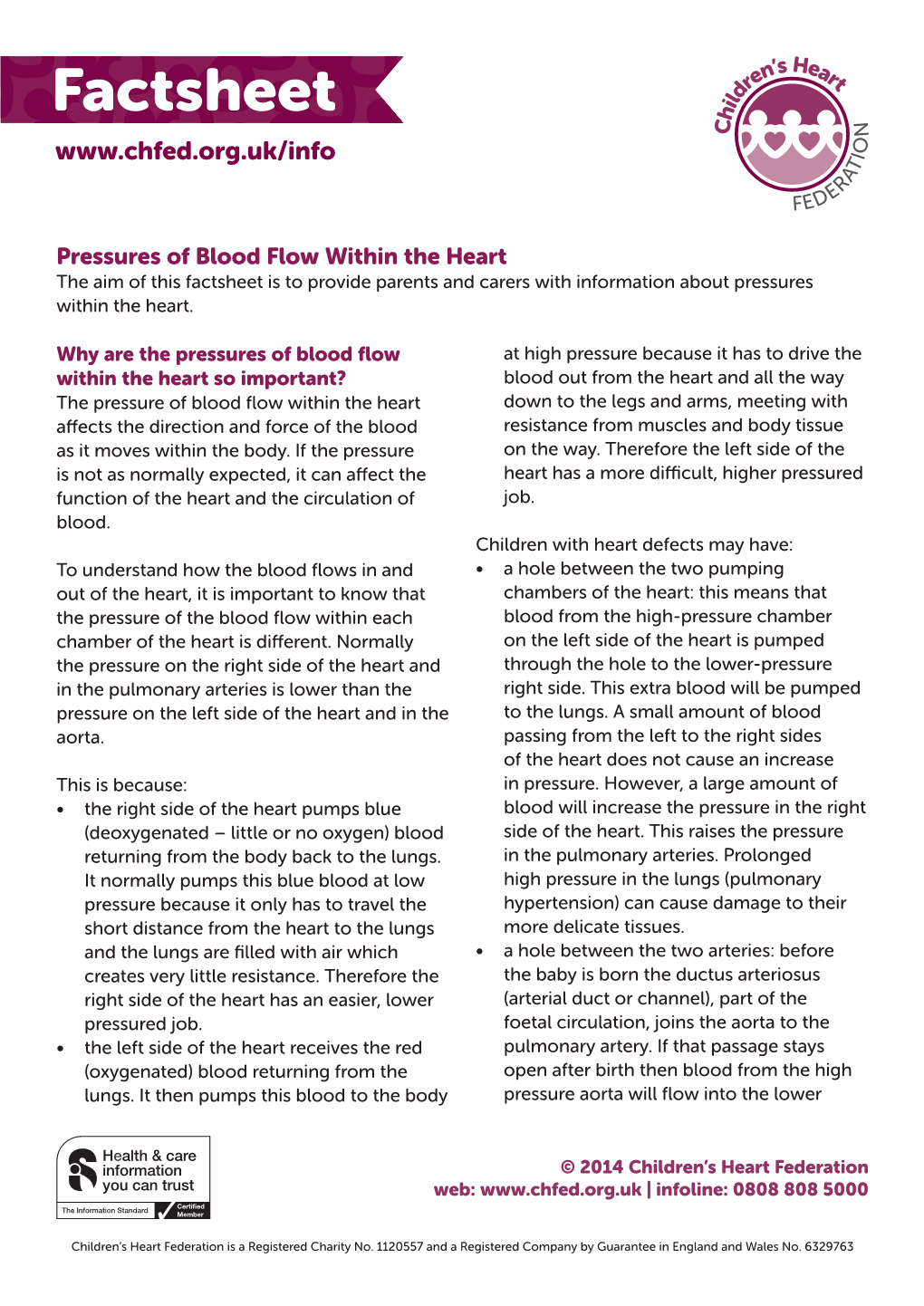 Why Are the Pressures of Blood Flow Within the Heart So Important?