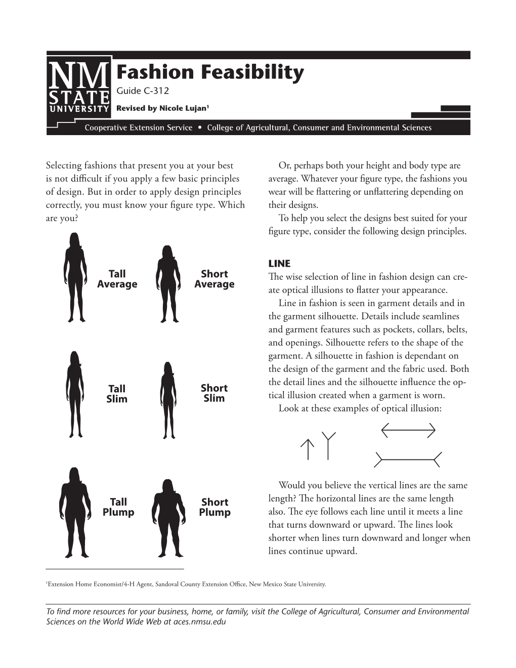 Fashion Feasibility Guide C-312