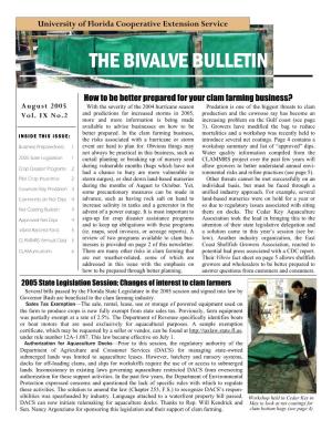 The Bivalve Bulletin