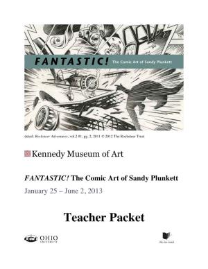The Comic Art of Sandy Plunkett — Teacher Packet