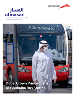 Dubai Crown Prince Opens Al Ghubaiba Bus Station Vision