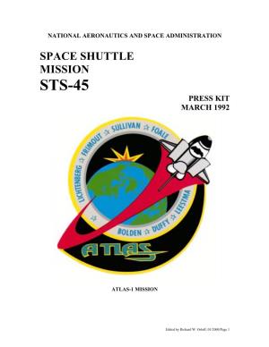 Sts-45 Press Kit March 1992