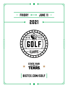 Friday June 11 Bigtex.Com/Golf