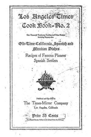 Los Angeles Times Cook Book No. 2