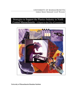 Strategies to Support the Plastics Industry in North Central Massachusetts: a Report to the City of Leominster
