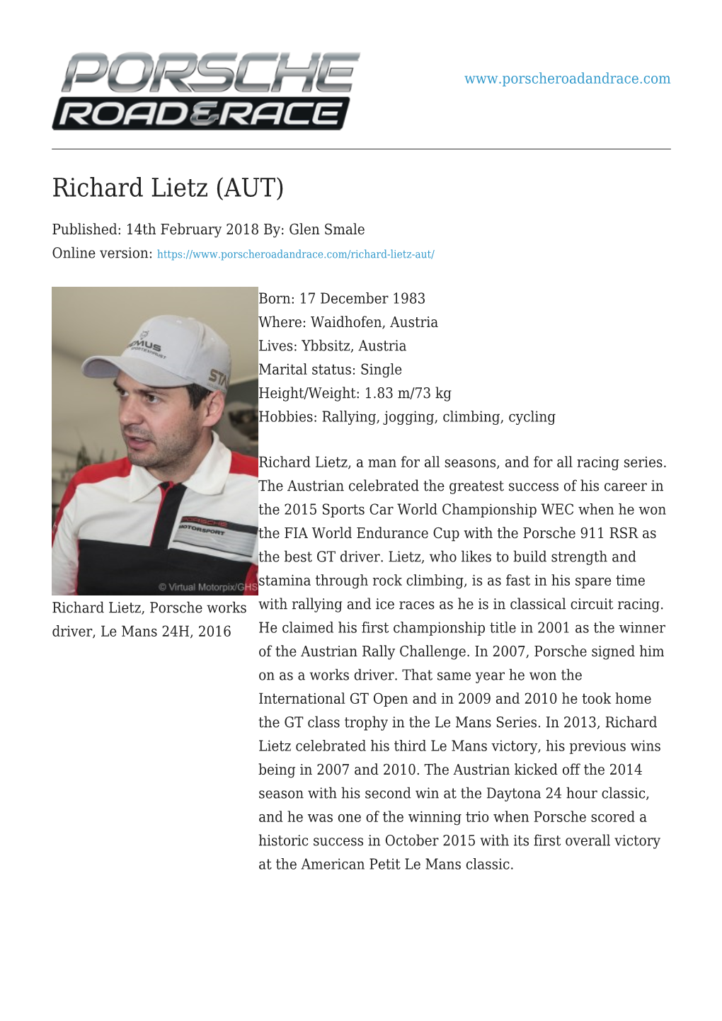 Richard Lietz (AUT)