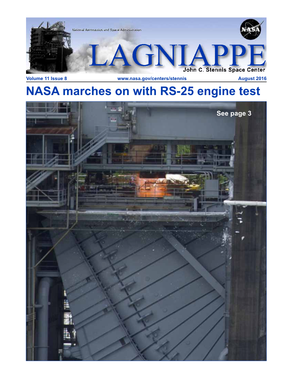 NASA Marches on with RS-25 Engine Test