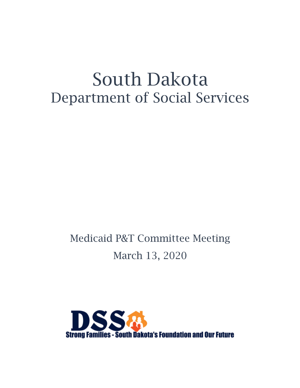 South Dakota Department of Social Services