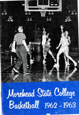Morehead State College Basketball 1962-1963