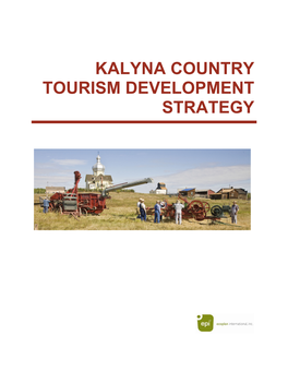 Kalyna Country Tourism Development Strategy