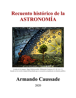 Recuento Histórico De La ASTRONOMÍA Armando Caussade
