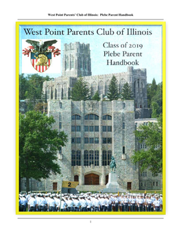 West Point Parents' Club of Illinois: Plebe Parent Handbook 1
