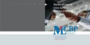 Master of Laws in Cross-Cultural Business Practice