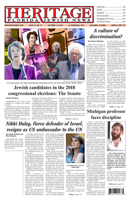 Jewish Candidates in the 2018 Congressional Elections: The