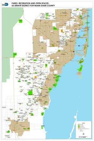 Parks, Recreation and Open Spaces Us Senate District for Miami-Dade County