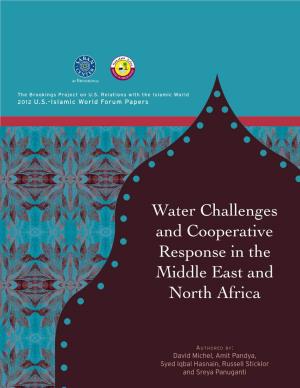 Water Challenges and Cooperative Response in the Middle East and North Africa
