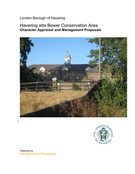 Havering Atte Bower Conservation Area Character Appraisal and Management Proposals