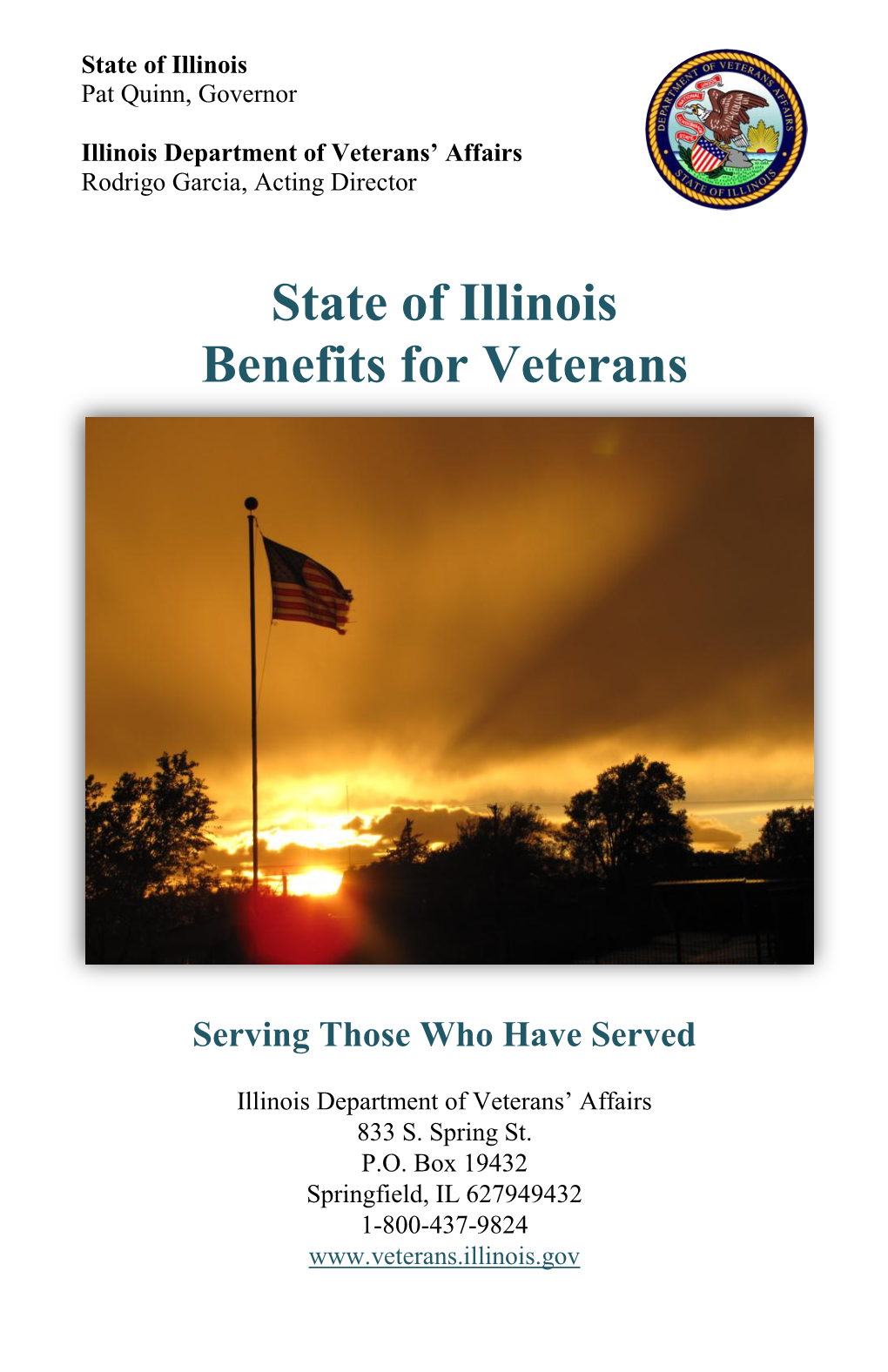 State of Illinois Benefits for Veterans