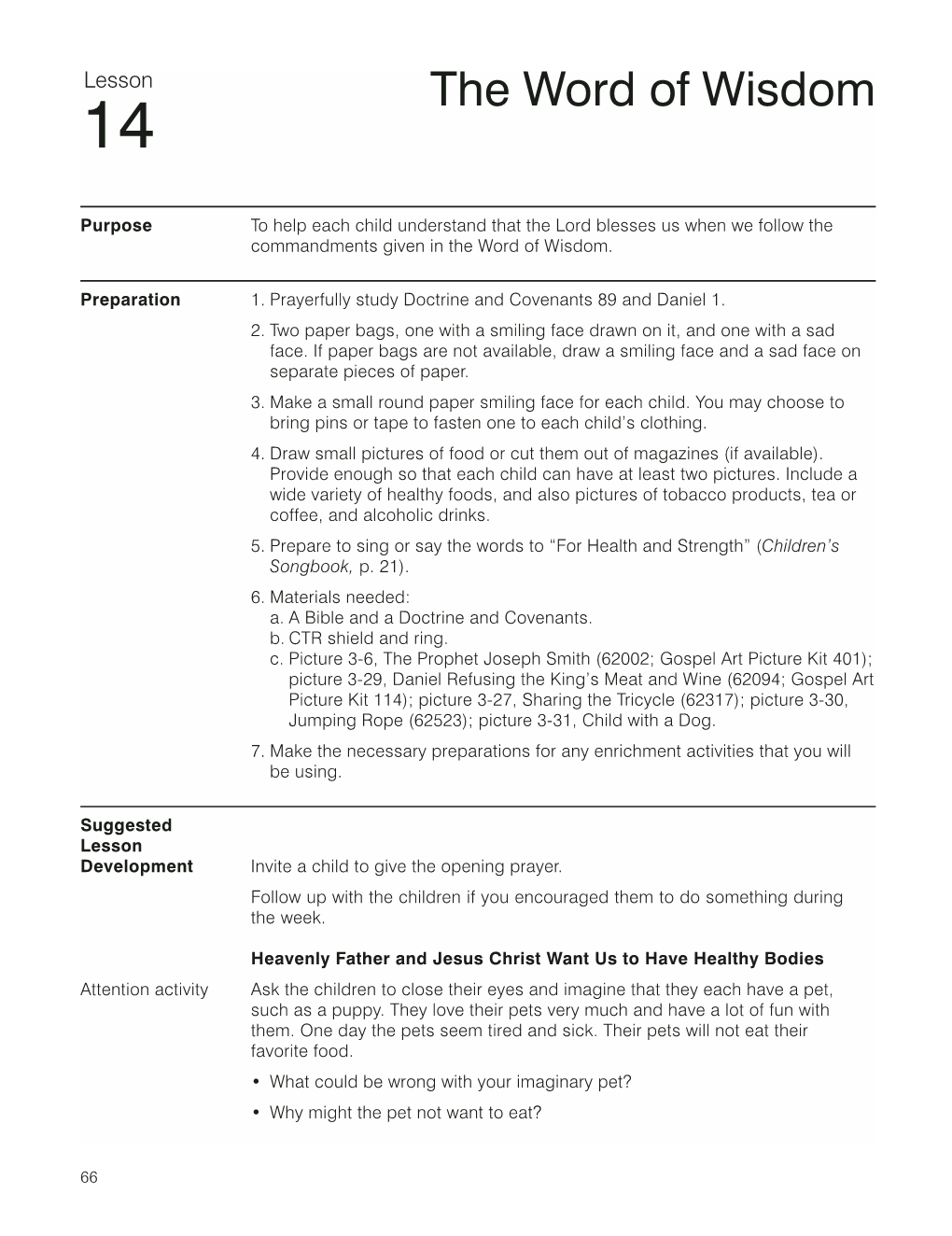 Primary 3 Manual