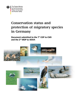 Conservation Status and Protection of Migratory Species in Germany