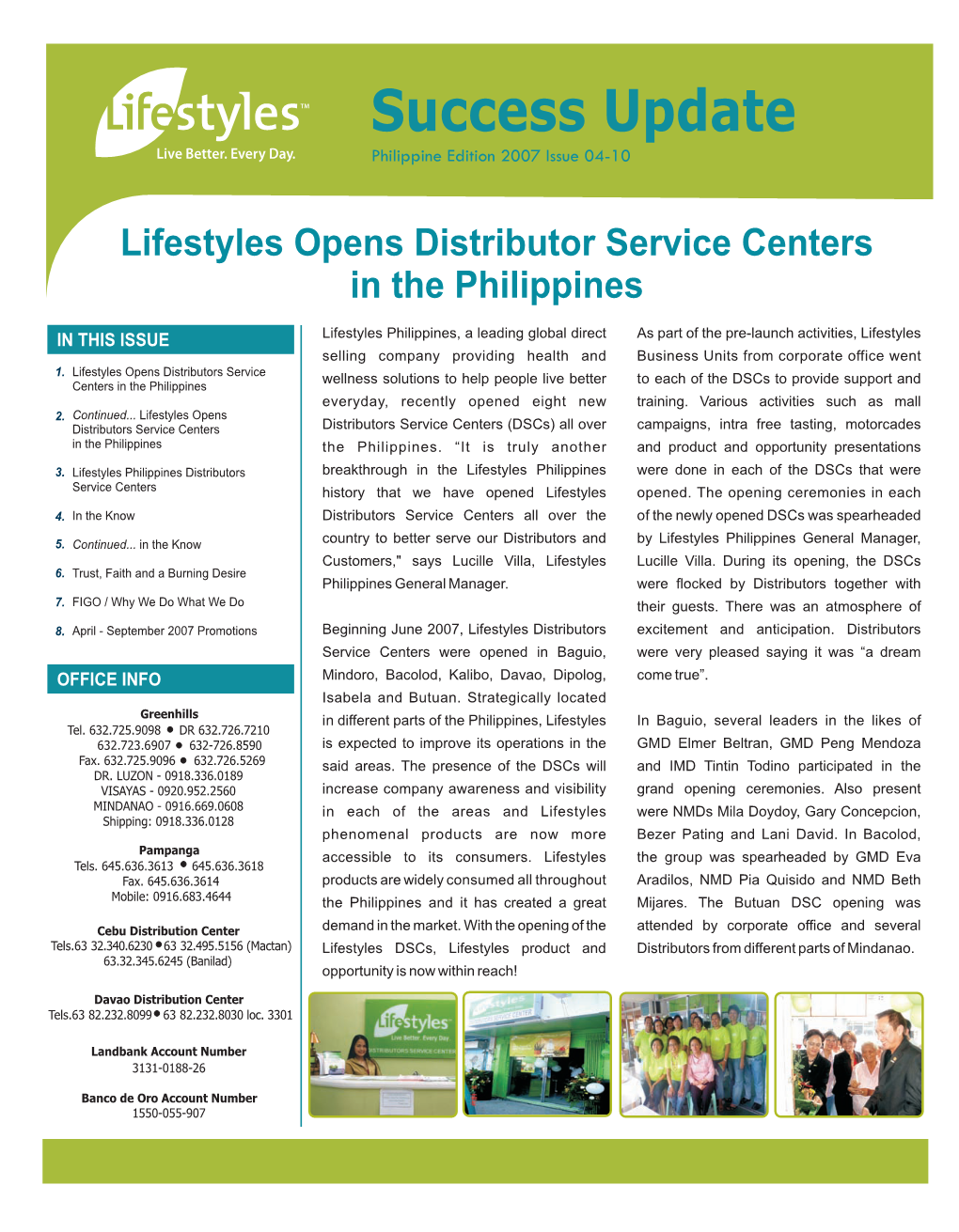 Success Update Philippine Edition 2007 Issue 04-10