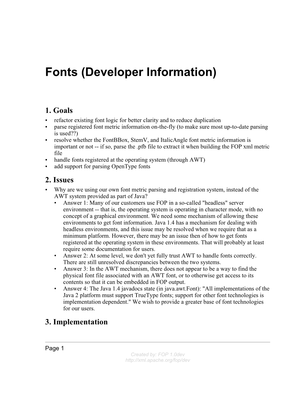 Fonts (Developer Information)