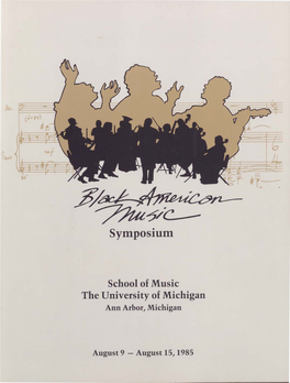 Black American Music Symposium