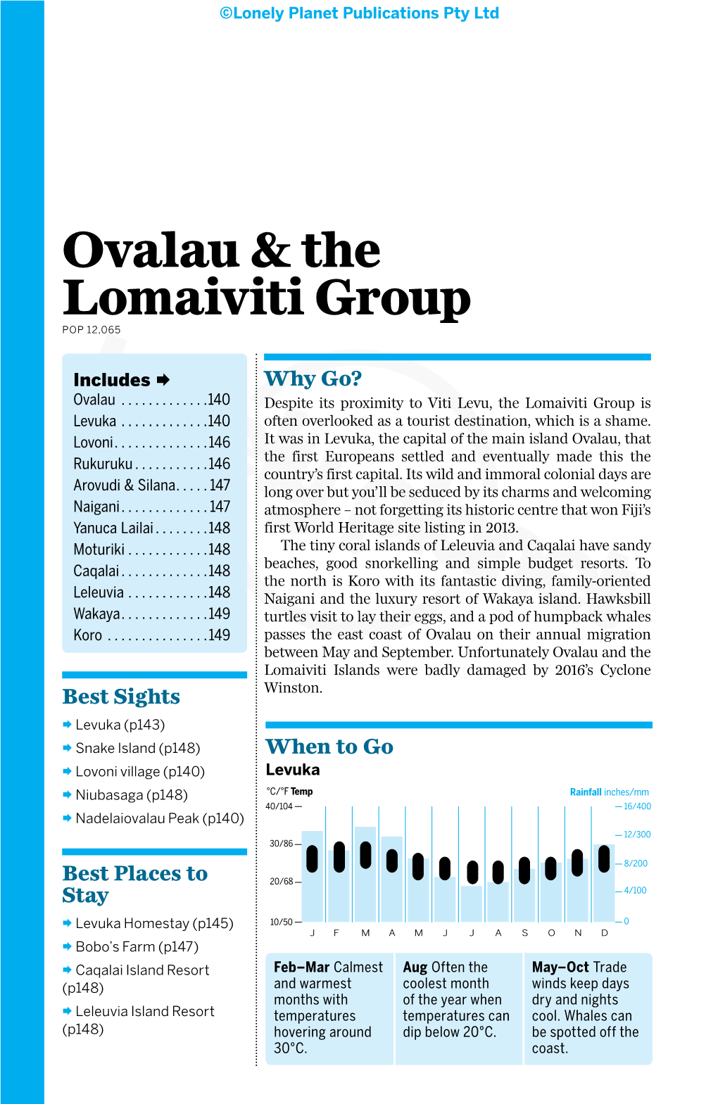 Ovalau & the Lomaiviti Group