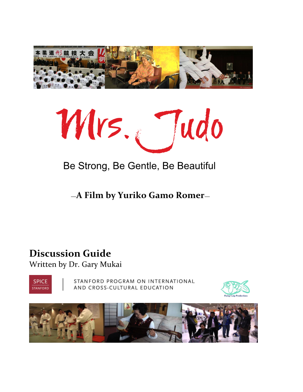 Download the Mrs. Judo Discussion Guide