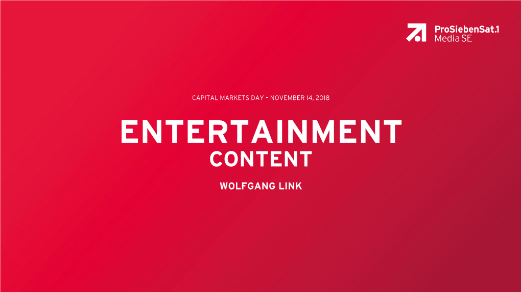 Entertainment Content