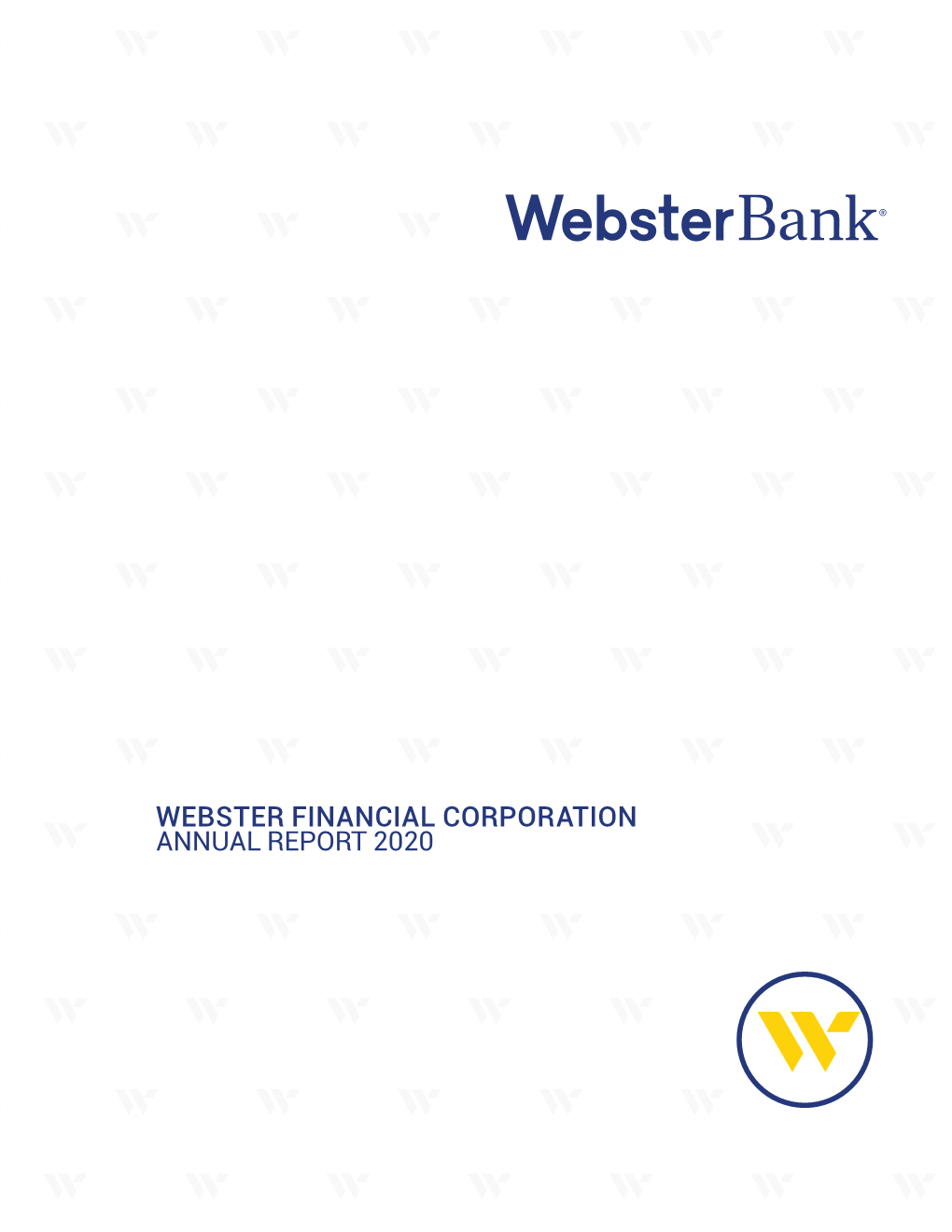 Webster Financial Corporation Annual Report 2020