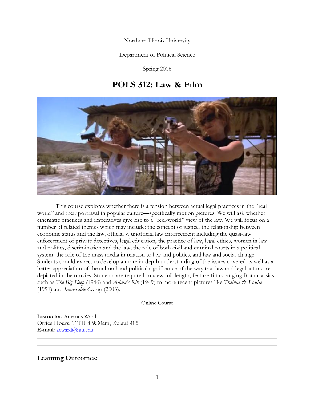 Law, Politics, and Film by Artemus Ward, Northern Illinois University