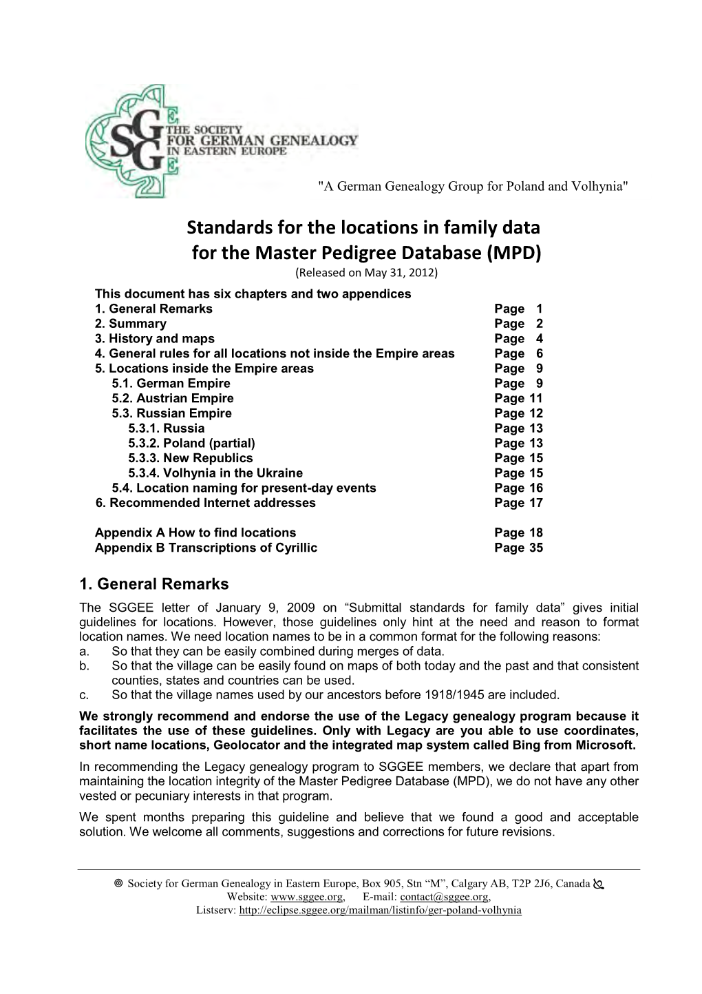 SGGEE Guidelines Revision Last.Docx