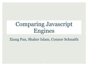 Comparing Javascript Engines