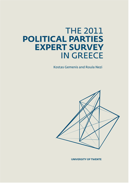 The 2011 Political Parties Expert Survey in Greece