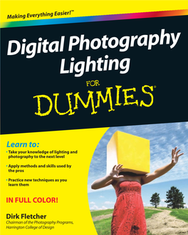 Digital Photography Lighting for Dummies‰