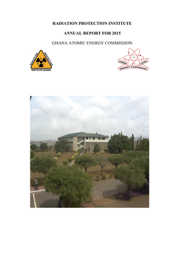 Radiation Protection Institute Annual Report for the Year 2015