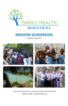 Family Health Ministries Mission Guidebook