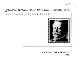 William Howard Taft National Historic Site Cincinnati, Ohio
