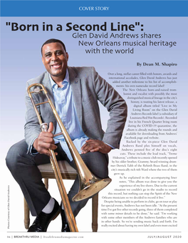 "Born in a Second Line": Glen David Andrews Shares New Orleans Musical Heritage with the World