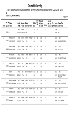 01 Cross List PG Tradi GU 2