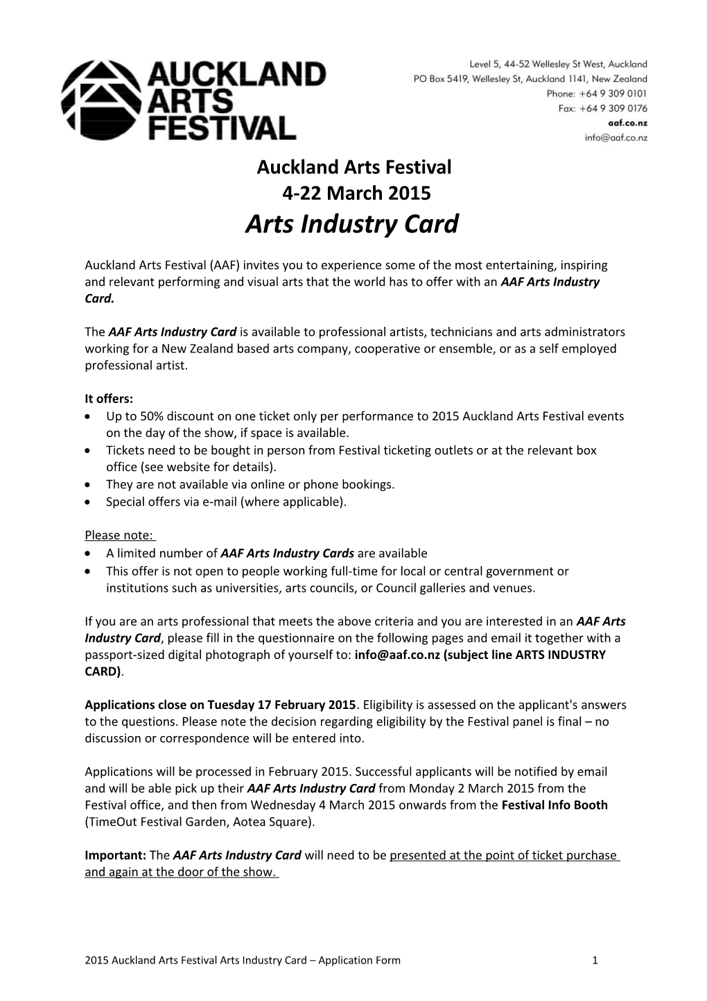 Do You Make Your Full-Time Living As a Performing Artist in the Following Fields