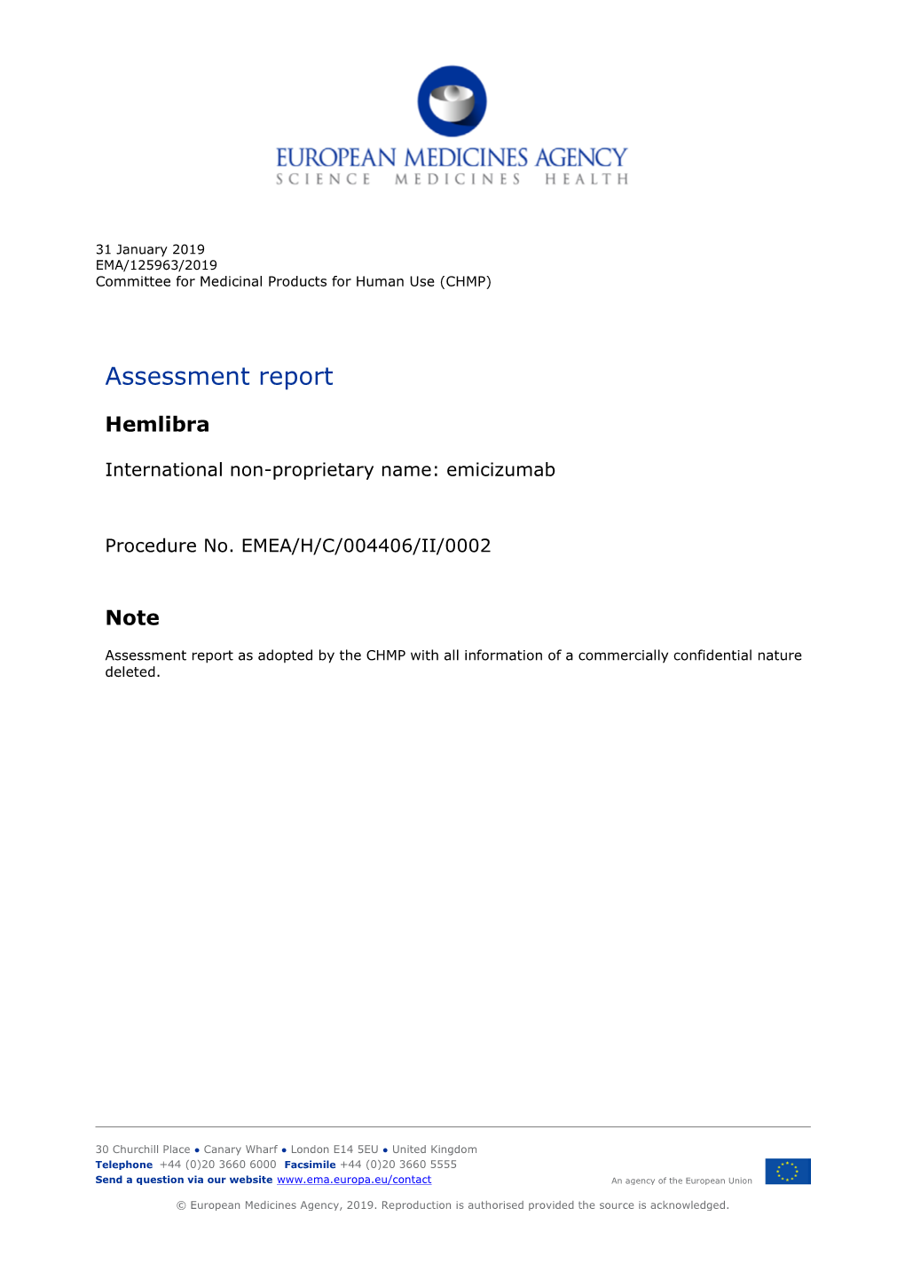 Hemlibra, INN: Emicizumab