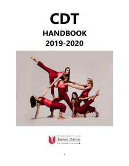 Cdt Handbook 2019-2020
