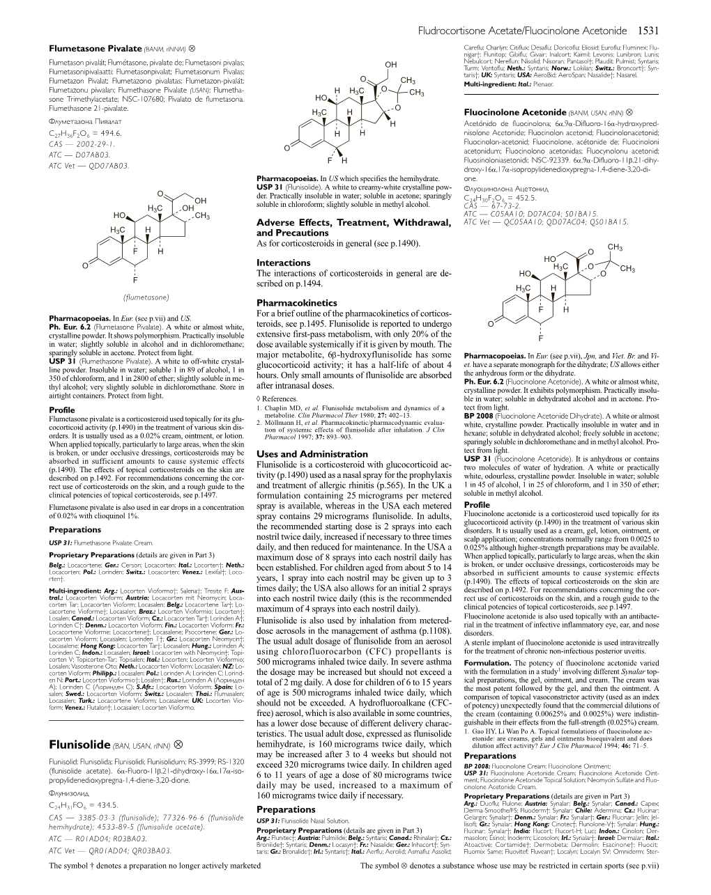 Fludrocortisone Acetate/Fluocinolone Acetonide 1531