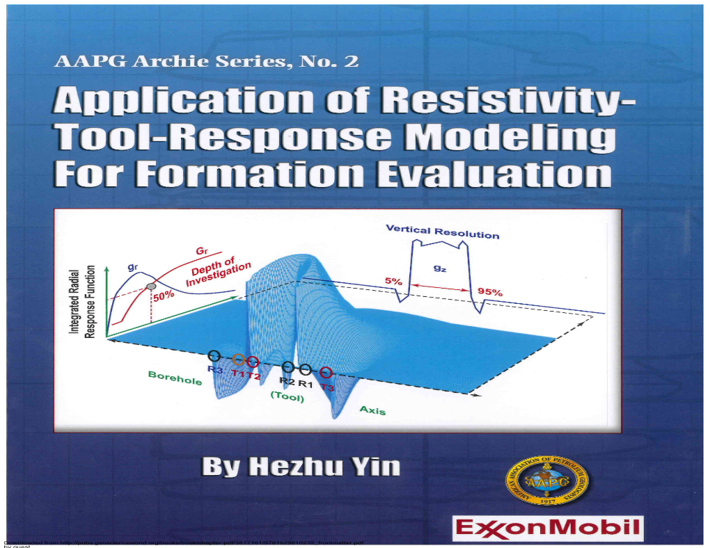 Application of Resistivity-Tool-Response Modeling for Formation Evaluation